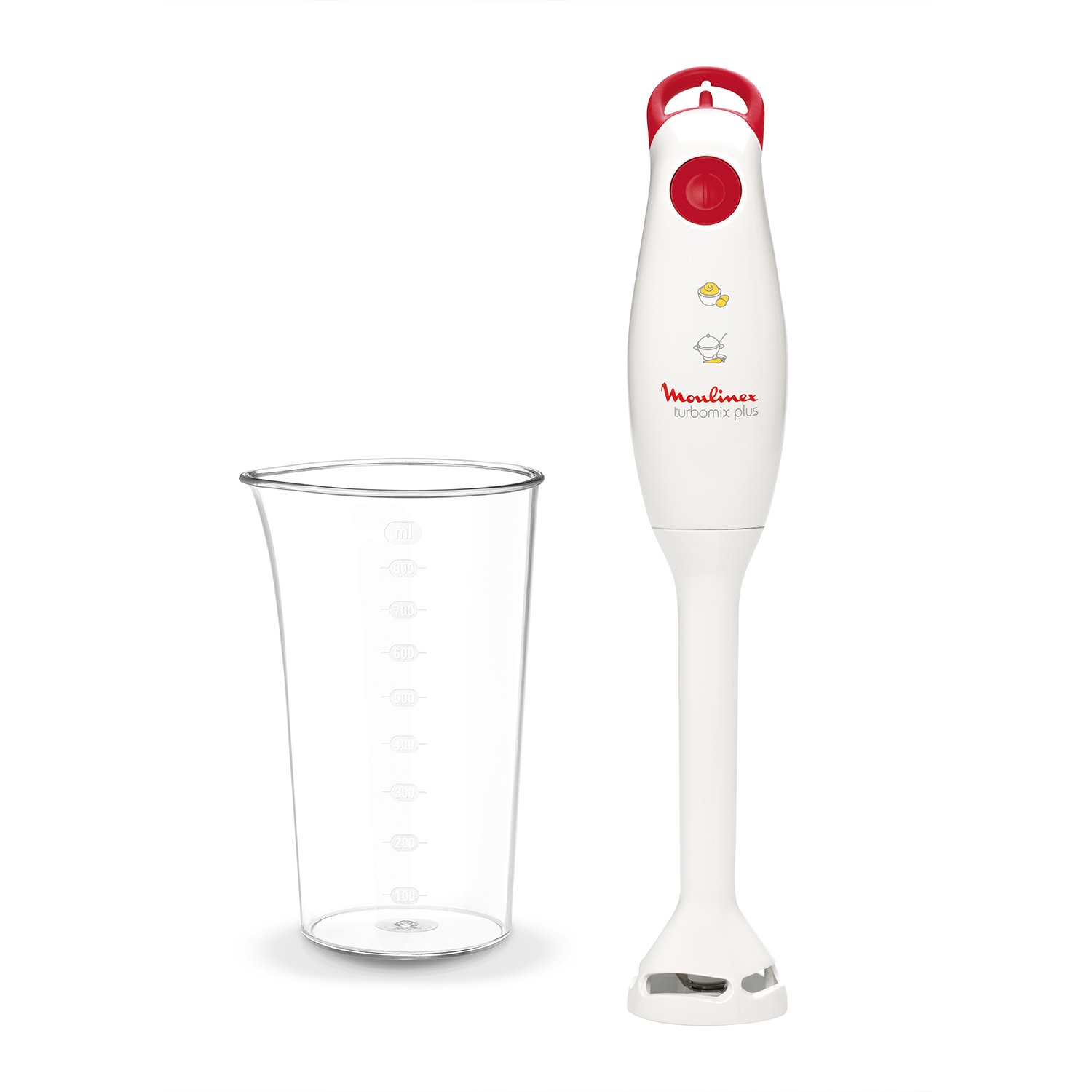 Moulinex Meat Mincer HV8 Plus 5in1 - ME682826 + Free Moulinex Turbomix Plus Hand Blender, 350 watt, Beaker 800 ml - DD1001EG